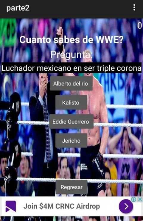 Quiz de WWE en español screenshot 4