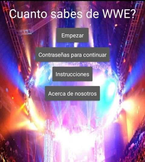 Quiz de WWE en español screenshot 1