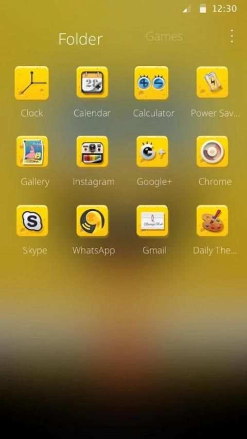 Spongebob wallpaper theme screenshot 1