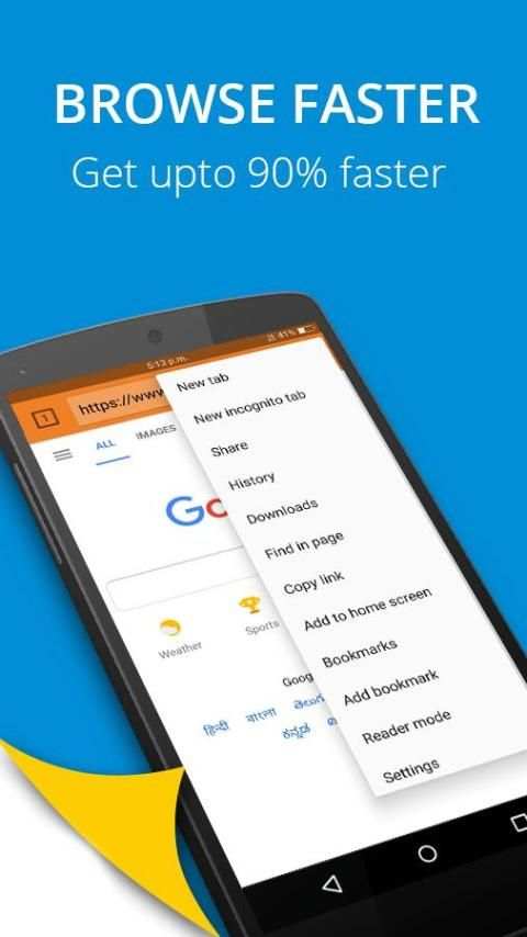 Browser : Safe & Fast, Adblock screenshot 6