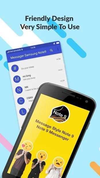 SMS Note 9 Message – Note 9 Messenger screenshot 6