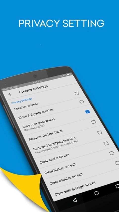 Browser : Safe & Fast, Adblock screenshot 1