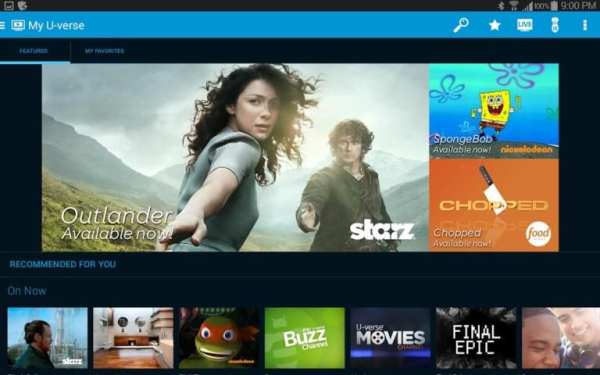 AT&T U-verse स्क्रीनशॉट 1