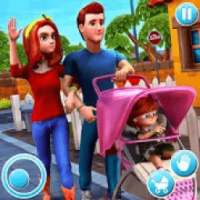 Kehidupan Keluarga Virtual: Mom Dad Simulator