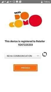 TATA DOCOMO eKYC स्क्रीनशॉट 1