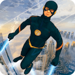ikon Flying Super Speed Hero: Top Speed Hero Game