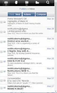 CSC: DigiMail screenshot 1