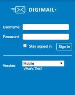 CSC: DigiMail screenshot 2