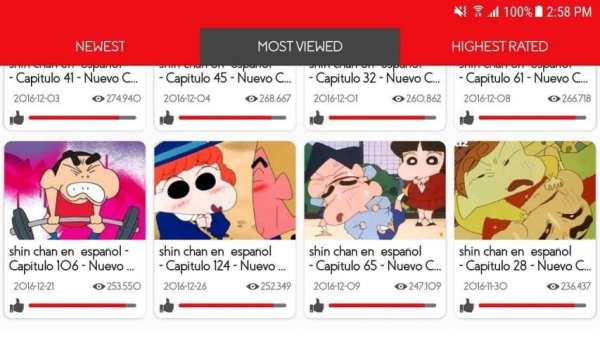 Shin Chan Video screenshot 3