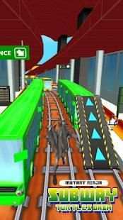 Mutant Ninja Subway Turtles screenshot 1