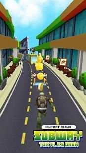 Mutant Ninja Subway Turtles screenshot 4