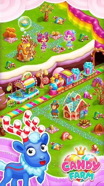 Candy Farm: Magic cake town & cookie dragon story स्क्रीनशॉट 5