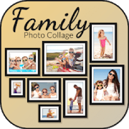 Family Tree Photo Collage आइकन