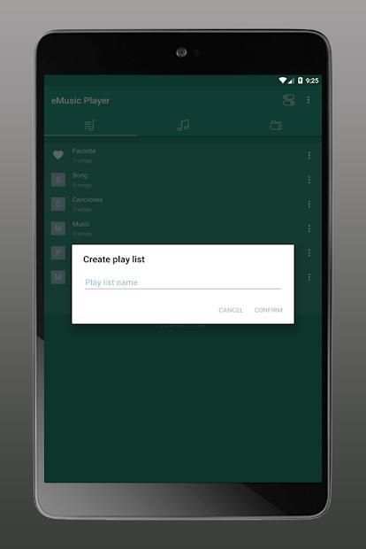 Music Player; eMusic Reproductor de mp3 screenshot 1