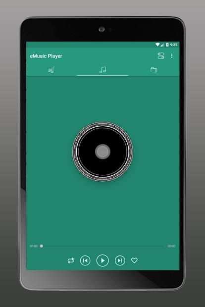 Music Player; eMusic Reproductor de mp3 screenshot 3