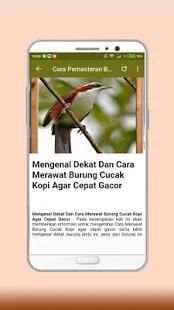 Masteran Kicau Cucak Kopi screenshot 2