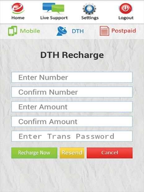 My Recharge With Live Supports स्क्रीनशॉट 6