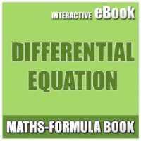 Maths Differential Equation Formula Book