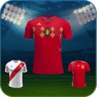 Football Jersey photo editor/ photo frame 2018