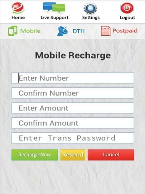 My Recharge With Live Supports स्क्रीनशॉट 8