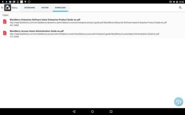 BlackBerry Access screenshot 7