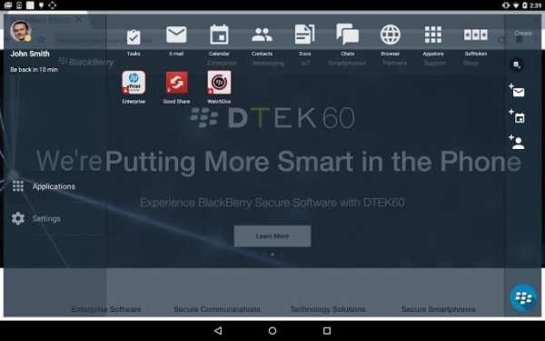 BlackBerry Access screenshot 6