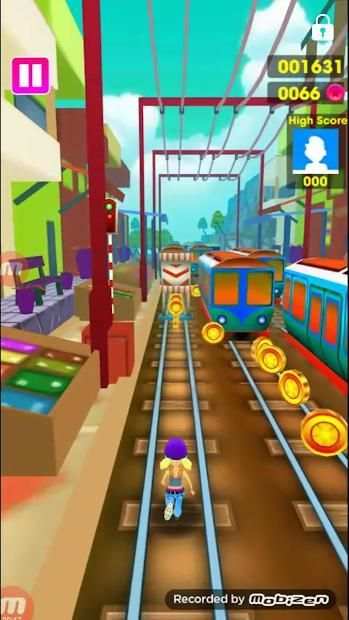Subway Surf Run : Bus Rush 2018 screenshot 4