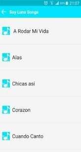 Soy Luna songs screenshot 3