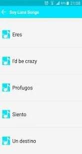 Soy Luna songs screenshot 2