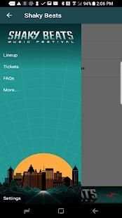 Shaky Beats Music Fest App screenshot 2