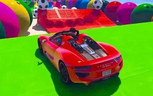 Superhero Car Racing Stunts Limits screenshot 2