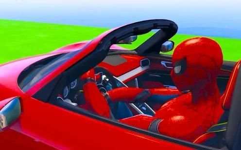 Superhero Car Racing Stunts Limits screenshot 4