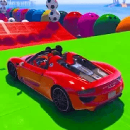 Superhero Car Racing Stunts Limits आइकन