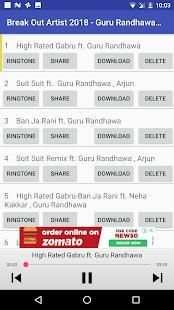 Break Out Artist 2018 - Guru Randhawa Mp3 Album screenshot 5