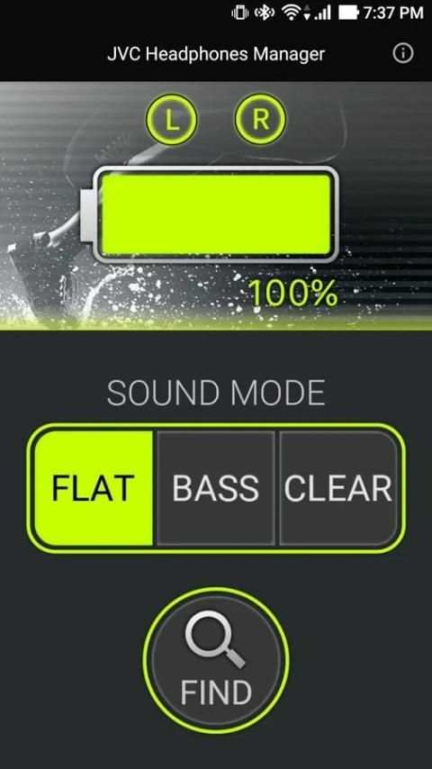 JVC Headphones Manager screenshot 2