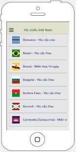 Visa - Hộ chiếu đi các nước - Tra cứu thủ tục Visa screenshot 5