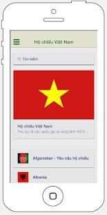 Visa - Hộ chiếu đi các nước - Tra cứu thủ tục Visa screenshot 9