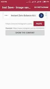 Inst Save - Image saver for Instagram screenshot 2