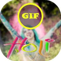 Happy Holi Gif:2018