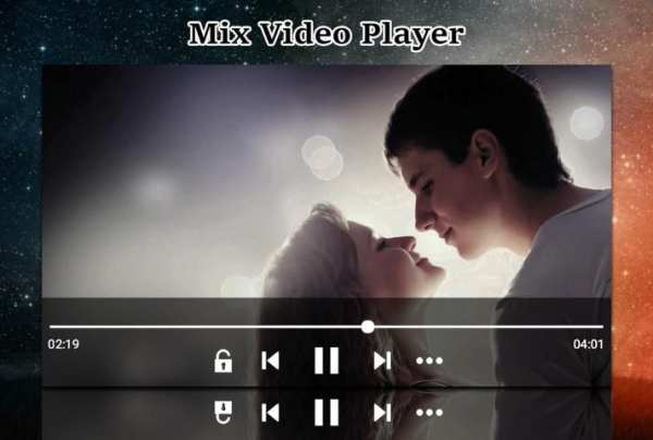 Mix Video Player - Music Player स्क्रीनशॉट 1