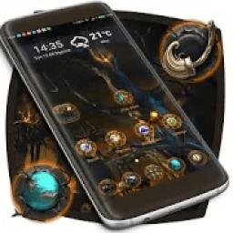 ikon Dark Halloween Launcher Theme