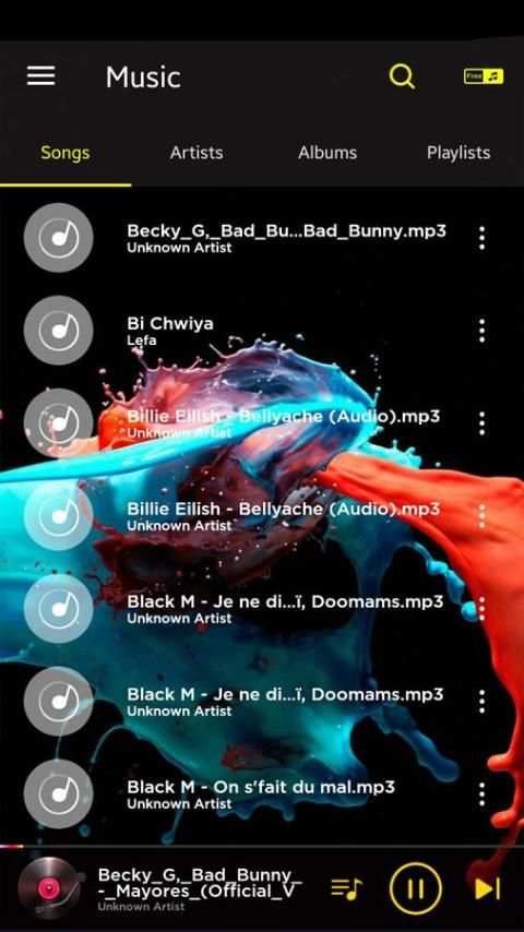 Music Player - Mp3 Music Player स्क्रीनशॉट 5