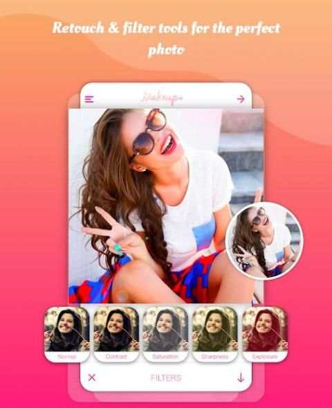 MakeupPlusEditor - Photo Editor screenshot 4