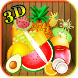 ikon Fruit Cut 3D : Slice