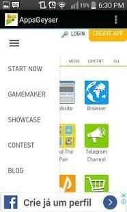 AppsGeyser Mobile screenshot 2