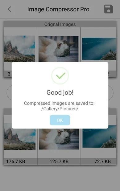 Image Compress Pro(Multi Images Ultra Compressor) स्क्रीनशॉट 1