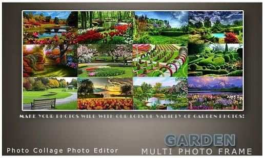 Garden Photo Frame Multi screenshot 1