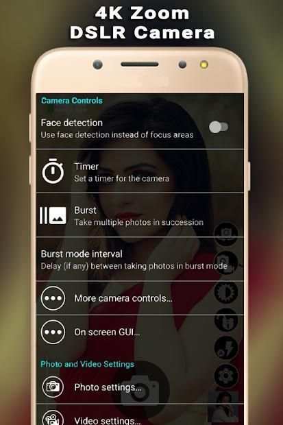 4K Zoom DSLR HD Camera screenshot 24