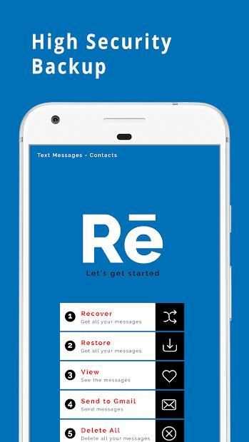 Recover Deleted Text Messages - SIM Contact Backup screenshot 3
