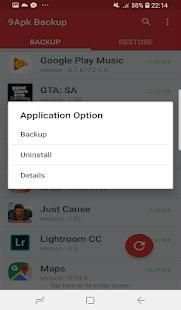 Apps APK Backup & Restore screenshot 2